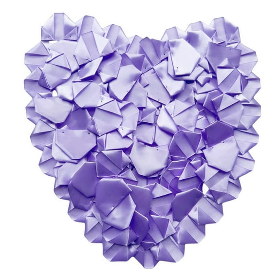 273 Pcs Pre-made Satin Ribbon Rose Petals Half-Finished Eternal Rose Petal DIY Everlasting Floral Bouquets for Wedding Anniversary Birthday