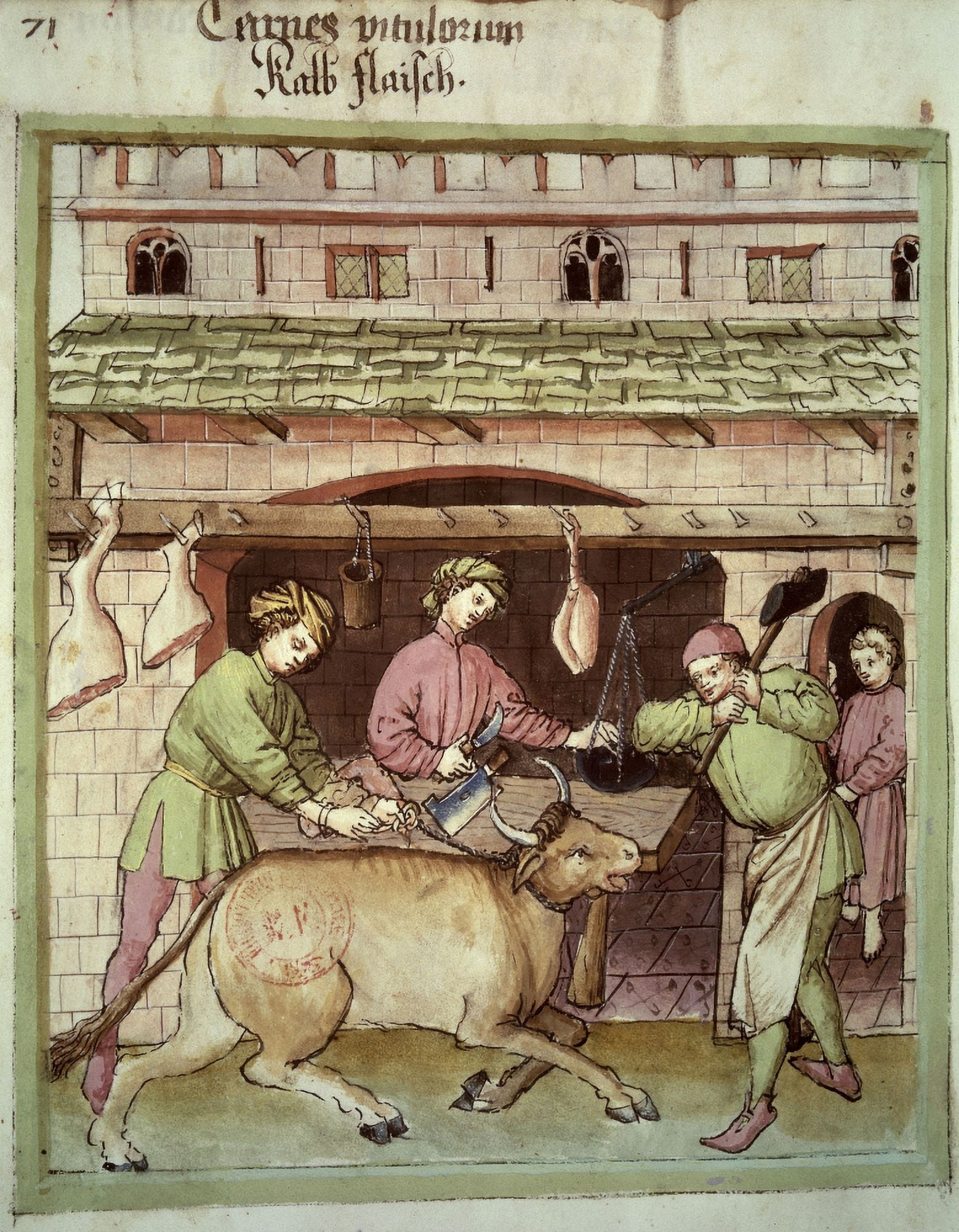 2735 Miniature Tacuinum Sanitatis Canvas Art -  (24 x 36)