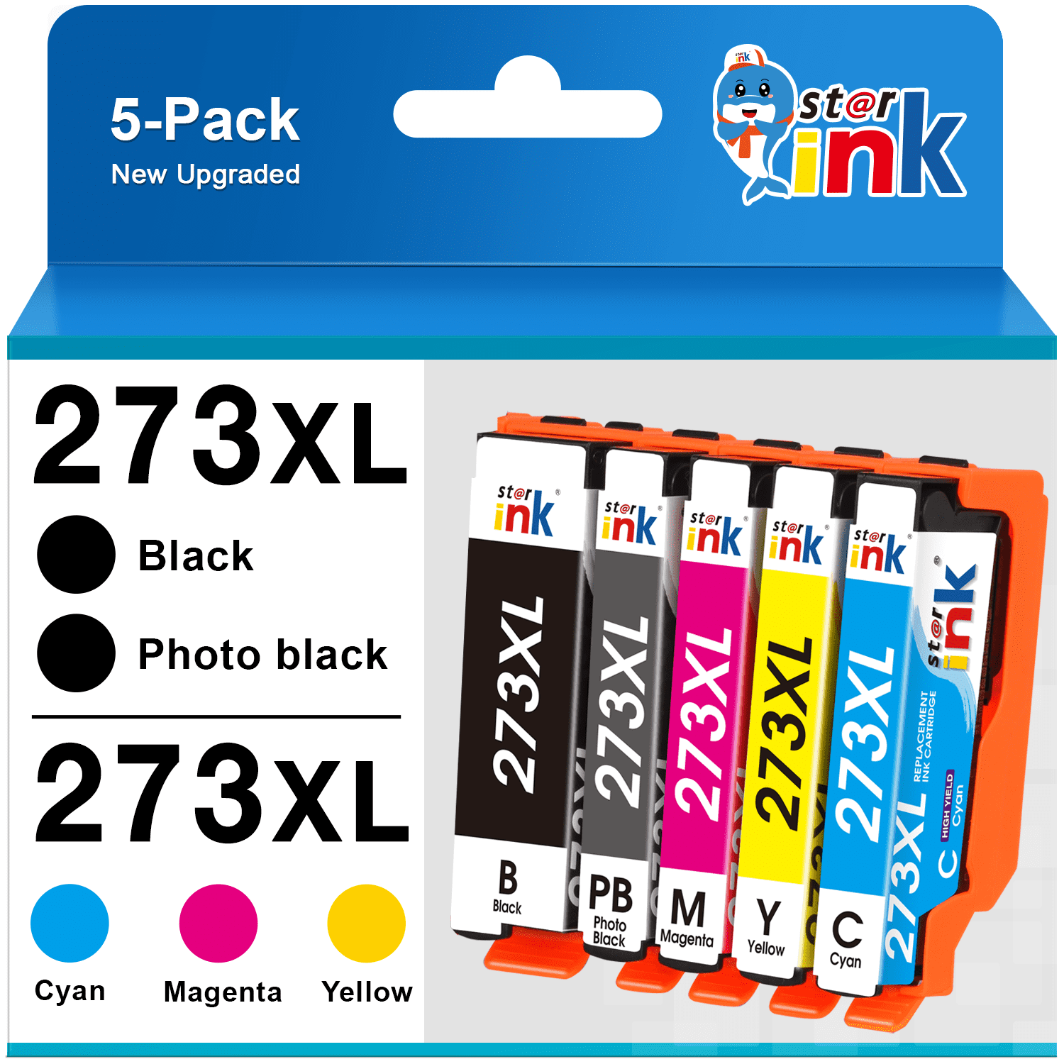 273XL Ink Cartridge for Epson Ink 273 XL 273XL T273XL Combo Pack for