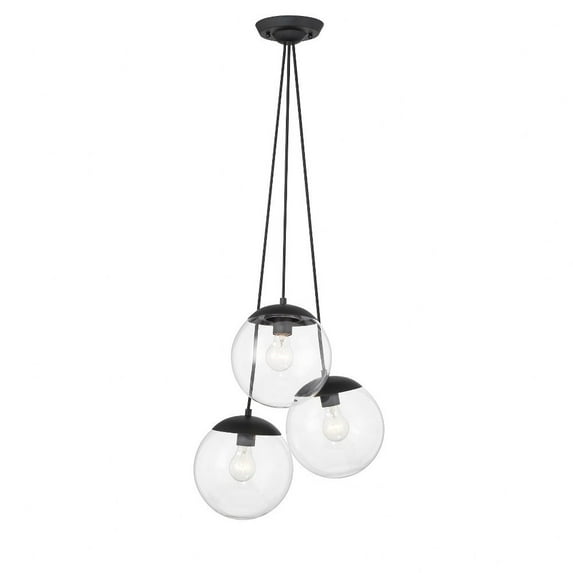 2743-66A-Minka Lavery-Auresa - 3 Light Pendant-11.63 Inches Tall and 17.88 Inches Wide