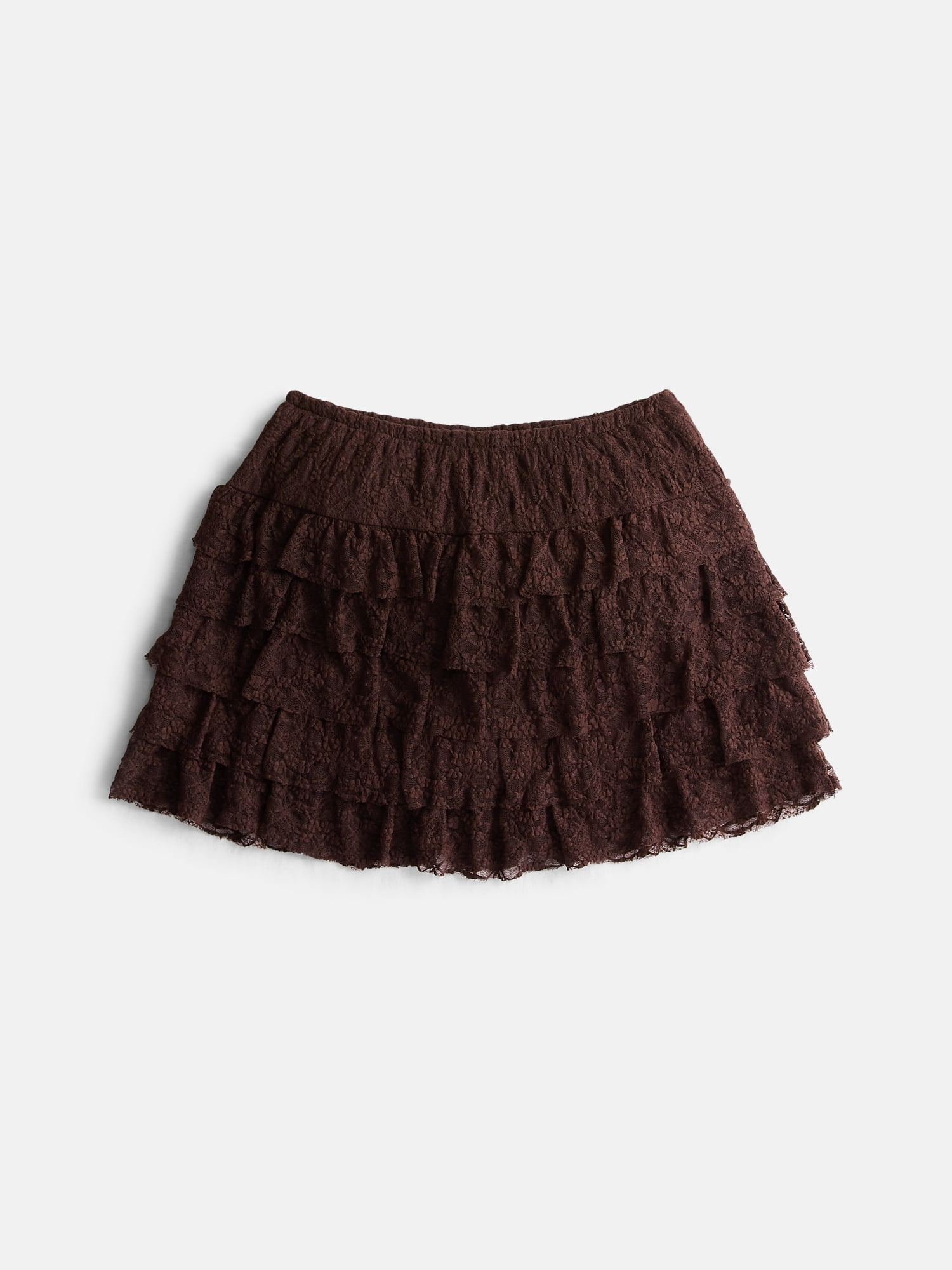Weekend Academy Girls Tiered Lace Skirt, Sizes 4-18