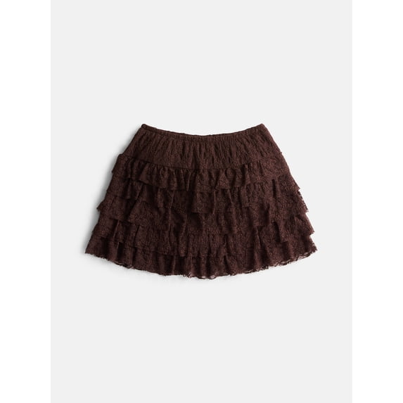 Weekend Academy Girls Tiered Lace Skirt, Sizes 4-18