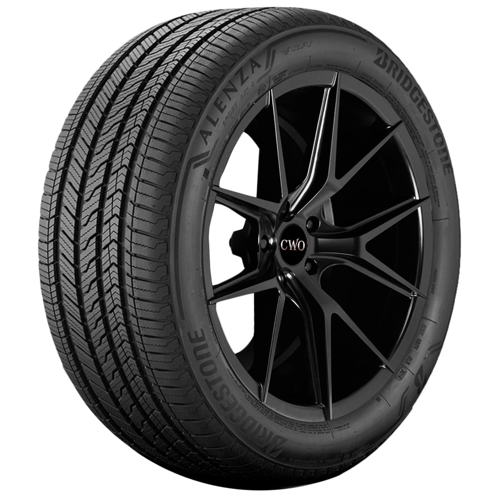 Bridgestone 275/55R19 Bridgestone Alenza Sport A/S 111H SL Black Wall Tire Simolary simolary.com