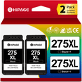 thumbnail image 1 of 275 Ink for Canon 275 Ink for 275xl Ink Cartridge for PG 275 Black Ink Cartridges for Pixma TS3522 TS3722 TS3520 TR4722 Printer (Black, 2 Pack), 1 of 7