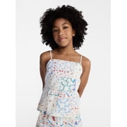 Weekend Academy Girls Cotton Babydoll Tank Top, Sizes 4-18