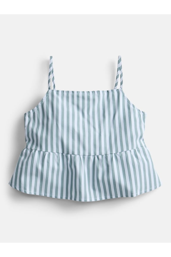 Girls Cotton Babydoll Tank Top, Sizes 4-18