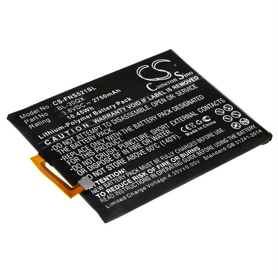 2750mAh BL-30QX Battery for Infinix Hot S S521