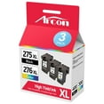 thumbnail image 1 of 275XL 276 XL Ink Cartridges (2 Black, 1 Tricolor) Compatible for Canon Ink 275 and 276 & Canon PG-275 CL-276 Ink Cartridges Work with PIXMA TR4720 TS3522 TR4722 TS3500 TS3520 Printers, 1 of 6