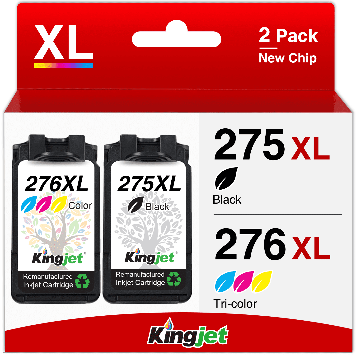 275xl 276xl Ink Cartridge For Canon Ink 275 And 276 Xl Pg 275 Cl 276 Pg275 Cl276 For Printer 6797