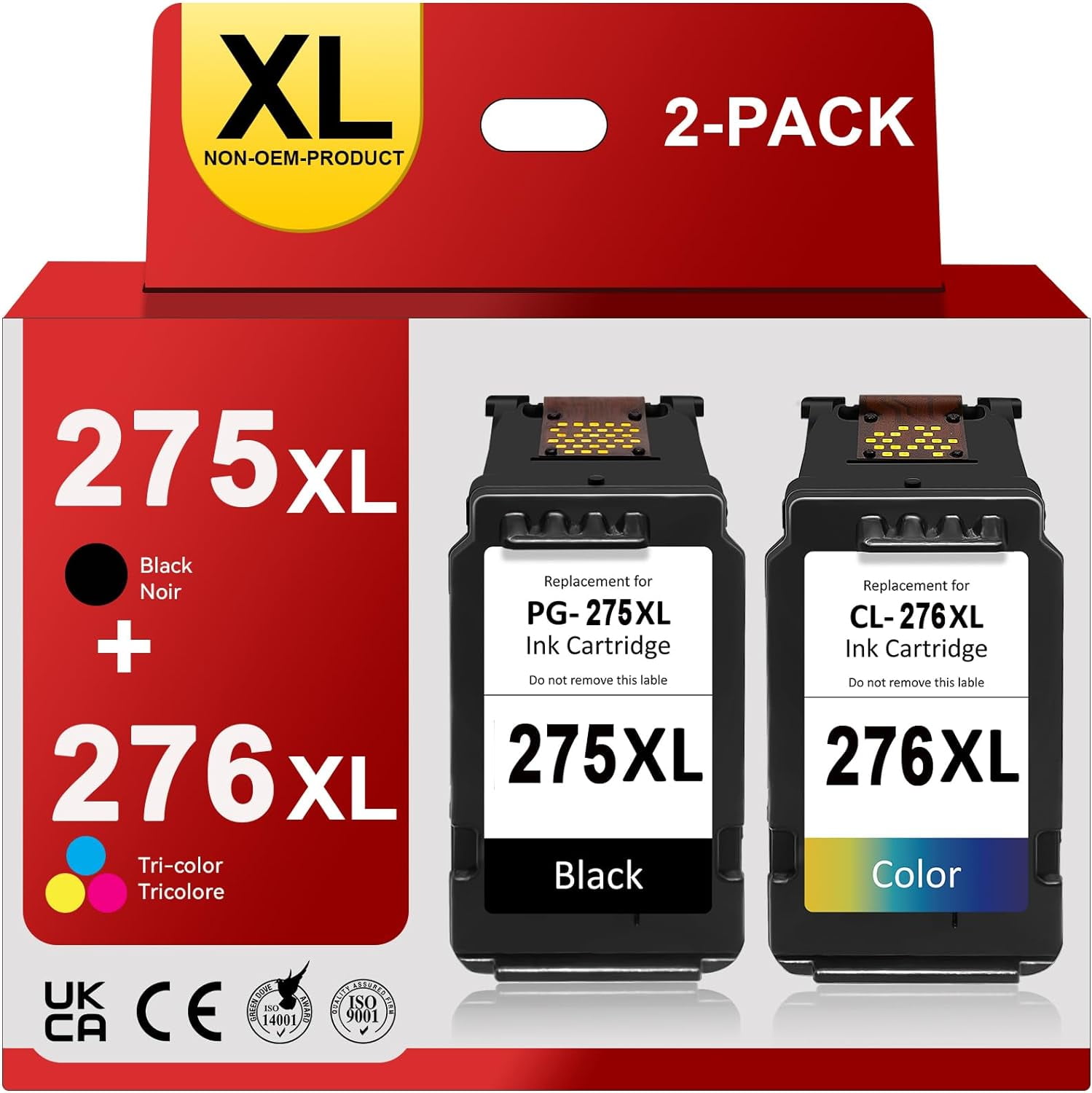 275XL 276XL Ink Cartridge Replacement For Canon Ink 275 And 276 XL ...