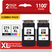 275 Ink Cartridge Compatible for Canon Ink 275 and 276 for PG 275 Black for PIXMA TS3722 TS3522 TR4722 TR4720 TR4700 Printer Ink