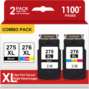 275 Ink Cartridge Compatible for Canon Ink 275 and 276 for PG 275 Black for PIXMA TS3722 TS3522 TR4722 TR4720 TR4700 Printer Ink