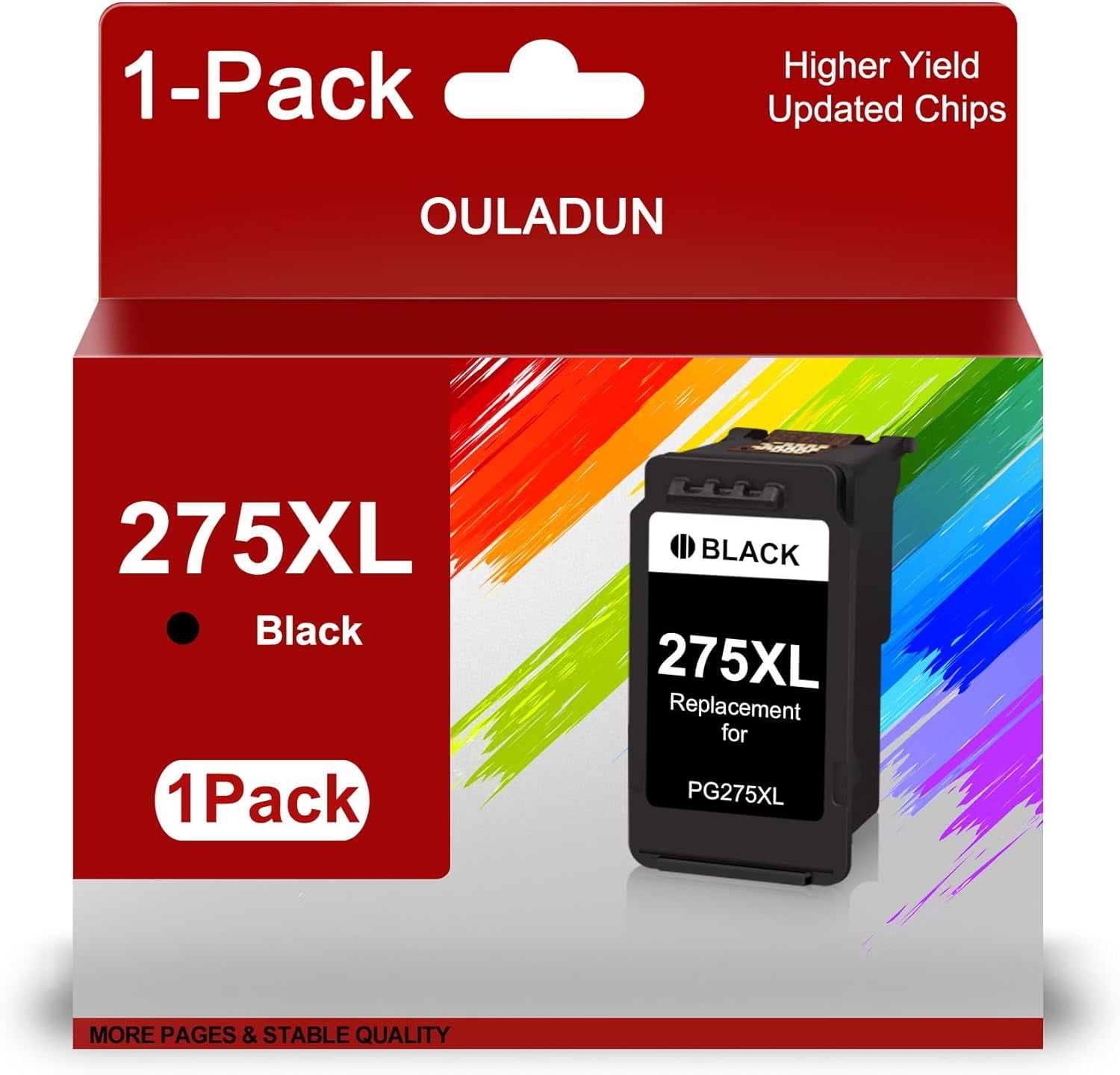275XL Black Ink Cartridge Replacement for PG275 275 XL Ink Cartridges for Canon PIXMA TS3500