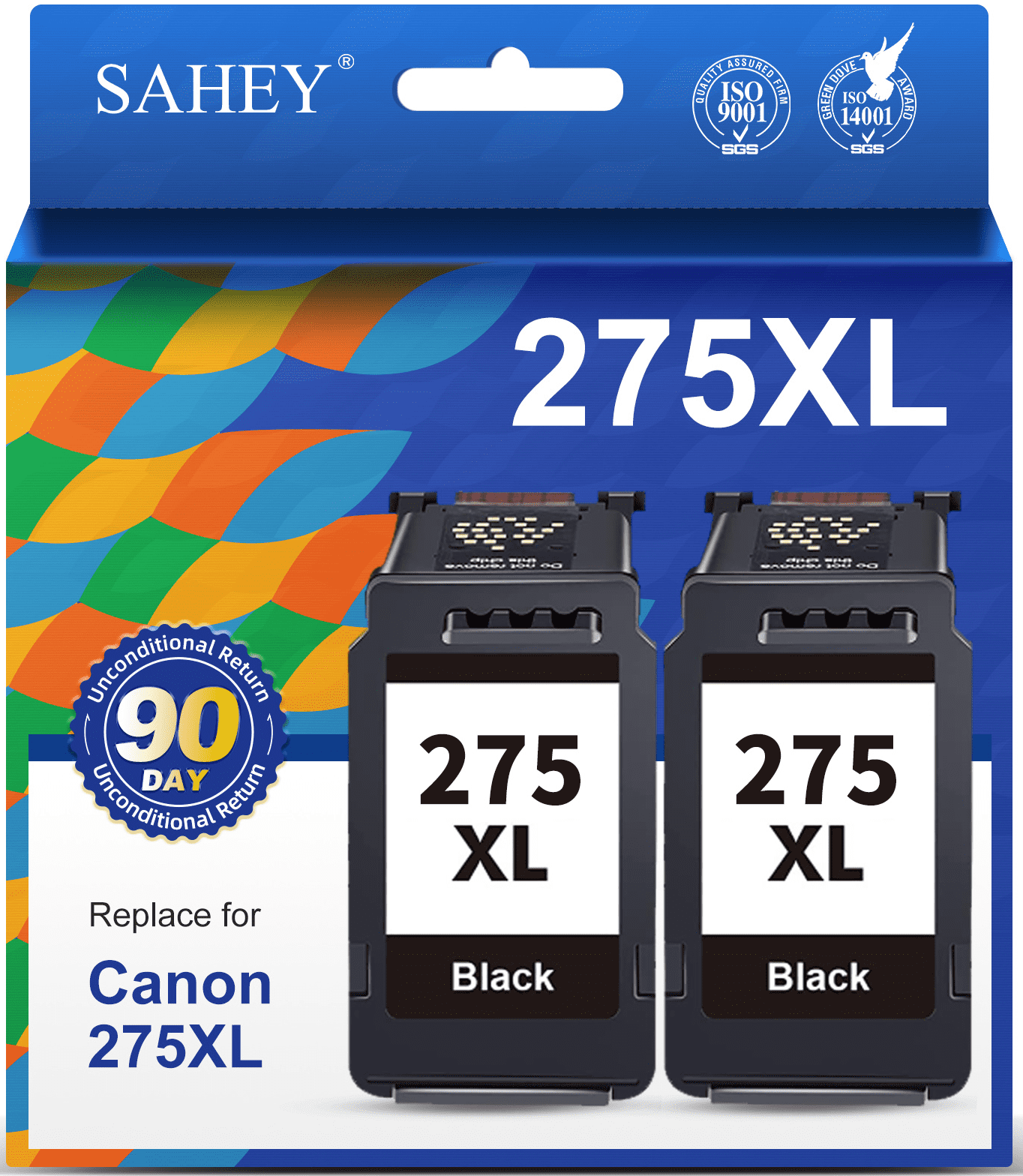 275XL Black Ink Cartridges for Canon Ink 275 and 276 XL PG275 Ink