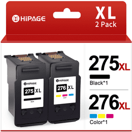 4x100ml Refill ink Canon PG-275 CL-276 Ink Cartridges Black Color TS3520  TS3522