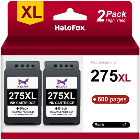 PG 275 Black Ink Cartridge Compatible for Canon 275 Black Ink for PIXMA TS3722 TS3522 TR4722 TS3500