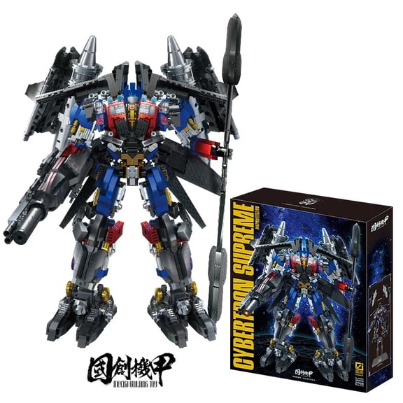 2768PCS Cybertron Transformation Robot Building Blocks High Tech Combat Robots Bricks Set Toy Gift For Adult Friend