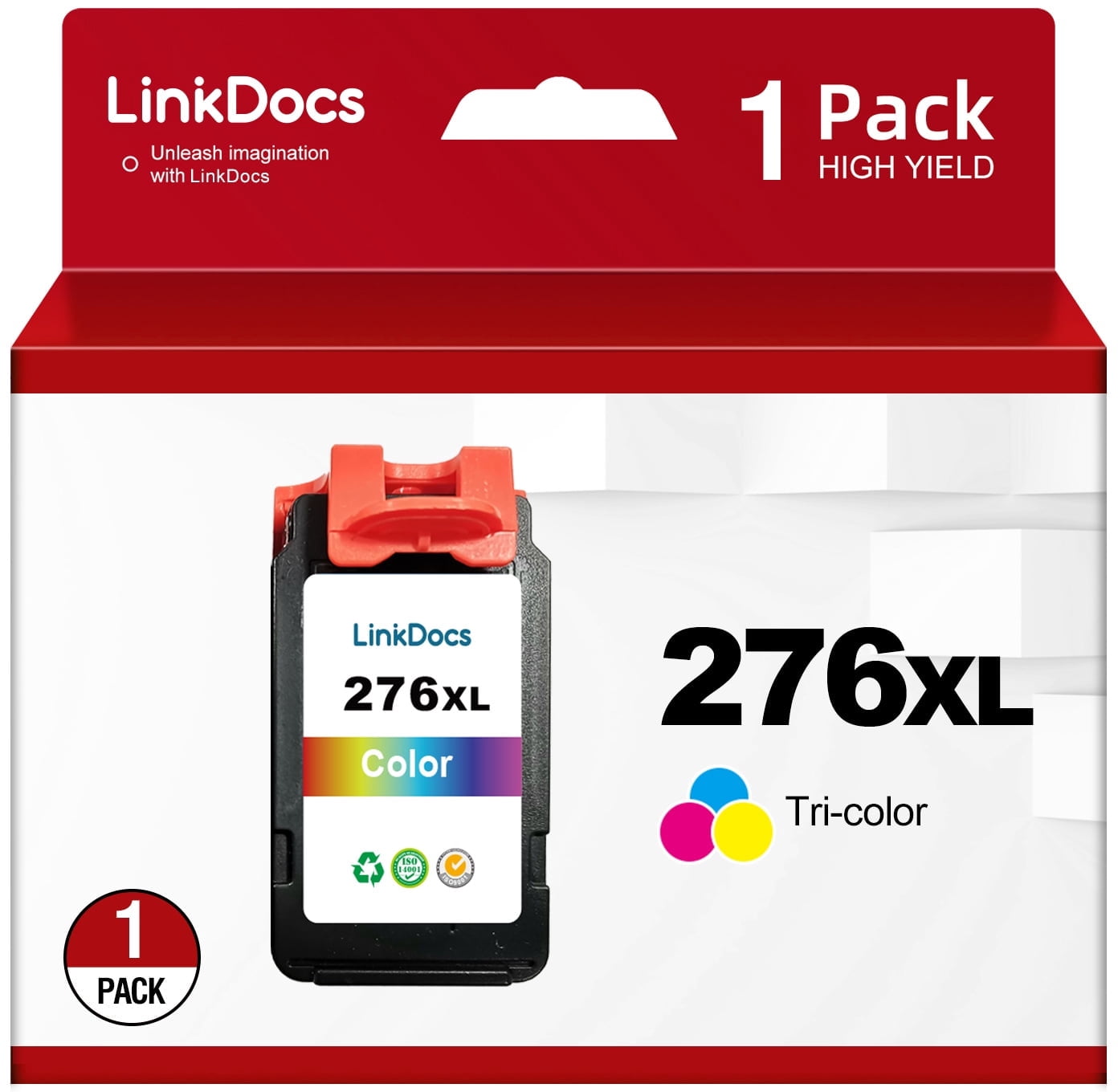 276XL Ink Cartridge Replacement for Canon 276 Ink for PIXMA TS3520 ...