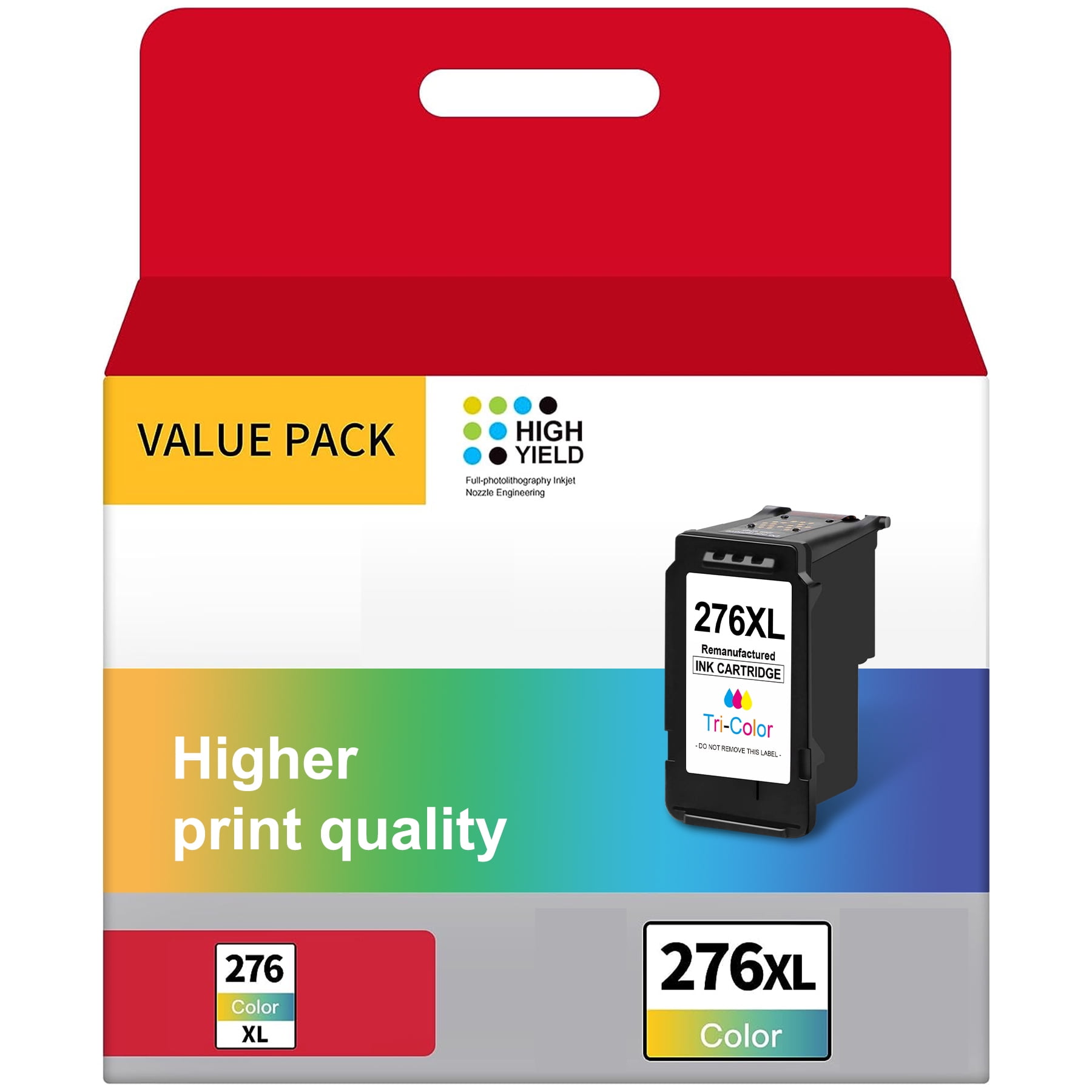 Halofax 276XL High Yield Ink Cartridge for Canon PIXMA TS3520/TS3522