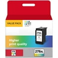 Halofax 276XL High Yield Ink Cartridge for Canon PIXMA TS3520/TS3522