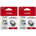 thumbnail image 1 of 276XL Ink Cartridges Combo Pack Replacement for Canon Printer Ink 276 Combo Pack 276XL CL-276 for Pixma TS3522 TR4720 TR4700 TR4722 TS3500 TS3520 (2-Pack), 1 of 7