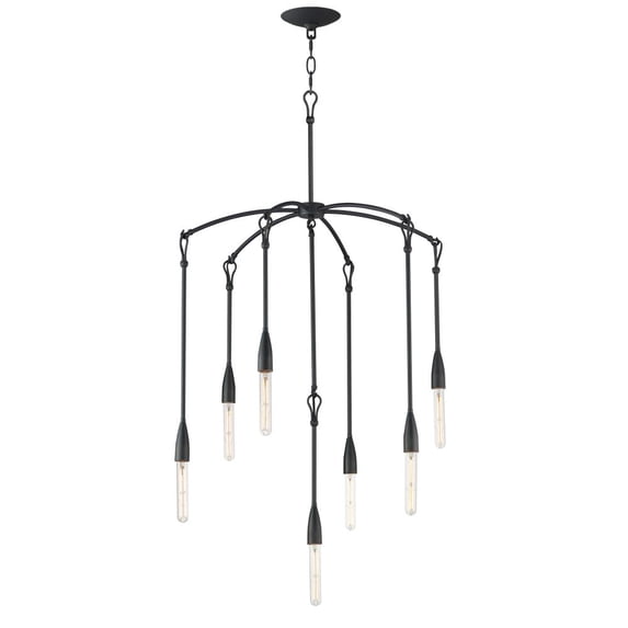 27718AR Maxim Lighting Pioneer - 7 Light Chandelier-51.25 Inches Tall and 28 Inches Wide