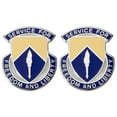 thumbnail image 1 of 277th Support Battalion Unit Crest Serving For Freedom and Liberty - L & R, 1 of 2