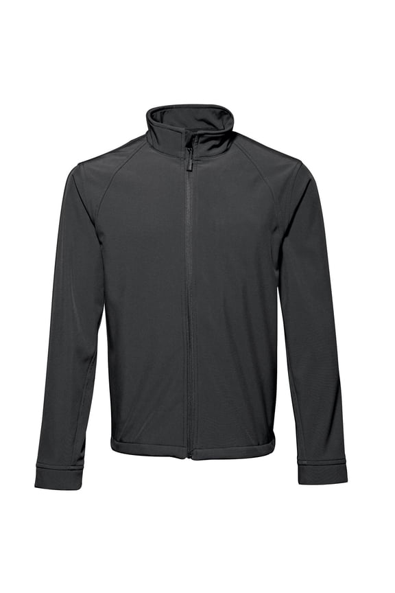 Mens 3 Layer Softshell Performance Jacket (Windproof & Water Resistant)