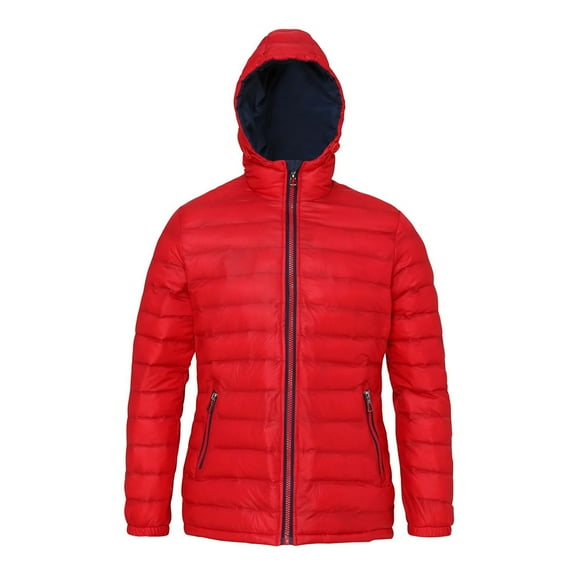 2786 Womens Hooded Water & Wind Resistant Padded Jacket