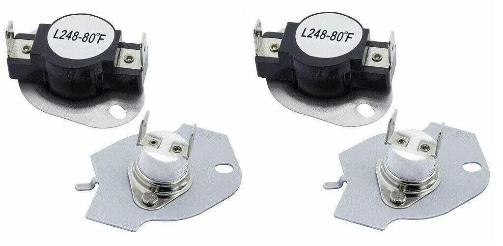 279769 3390291 3977394 WHIRLPOOL KENMORE DRYER THERMAL CUT-OFF KIT - 2 ...