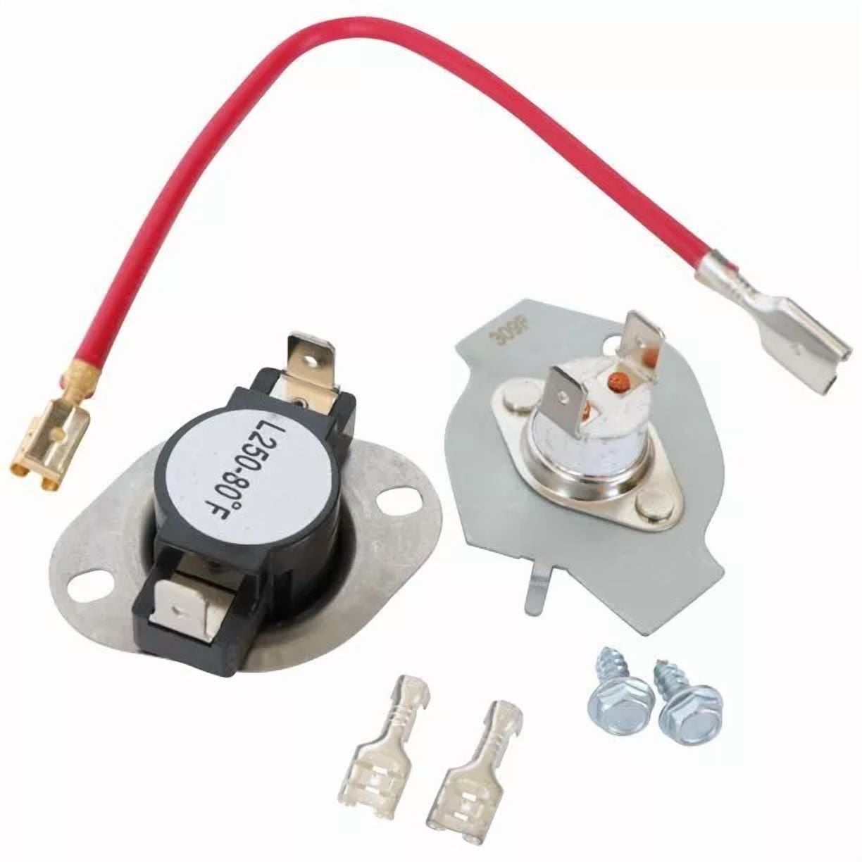 279816 For Kenmore Electric Dryer High Limit Thermostat Kit 3977393, 3399848