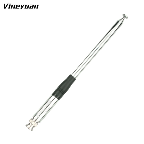 27MHz CB Antenna 9-Inch to 51-inch Telescopic/Rod HT Antennas for Handheld CB Radio with BNC Connector Compatible with Cobra Midland 75-822 75-785 Uniden Anytone CB Radio