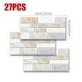 27PC 3D Kitchen Wall Tiles Bathroom Mosaic Tile Sticker