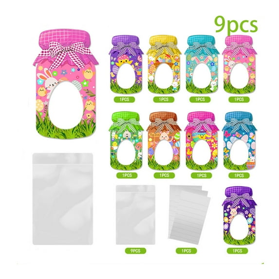 27Pack Candy Lollipops Bottle Card, 5.9"x3.5" Candy Variety Party Pack, Various Colored Candies Bottle Card for Party Favors, Birthdays, Baby Shower