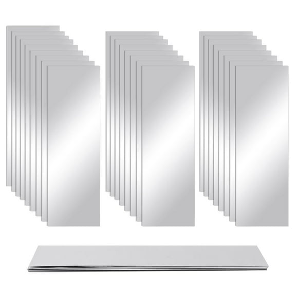 27Pcs 9 Sizes 304 Stainless Strips Sheets Rectangle Stainless Steel Strips Metal Shims Shim Stock Assortment Metal Shim Stock