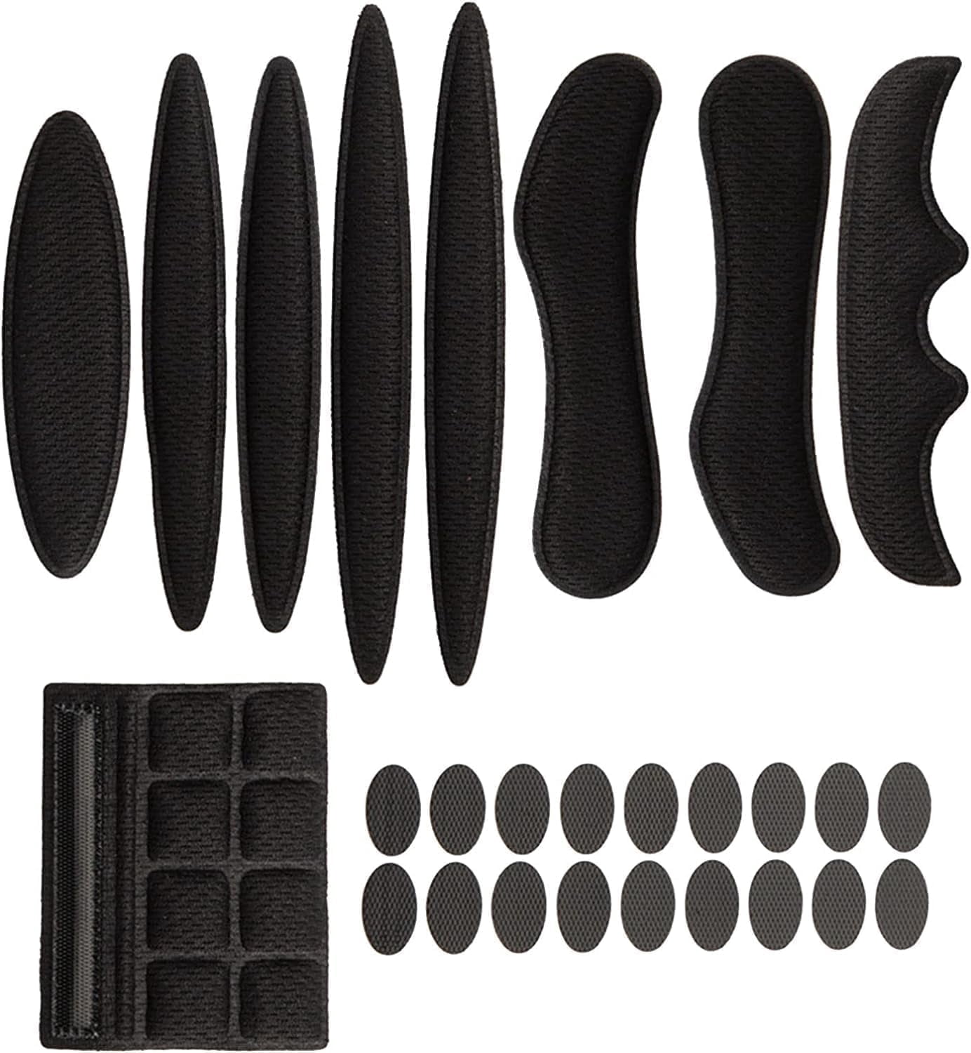 bike helmet padding material Kit, Universal Foam Pads Set Bicycle Replacement Foam Pads Bicycle Padding Cushions Mats for Motorcycle Cycling Helmet Accessories : Automotive more comfortable fit. Helmet Replacement Head Protection Liner