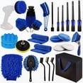 thumbnail image 1 of Interior Car Cleaning Kits, 27Pcs Car Detailing Kit, Car Detailing Brushes Set, Drill Brush Set, Car Wash Kit, Car Accessories, Car Cleaning Supplies for Interior, Exterior, Wheels, 1 of 7