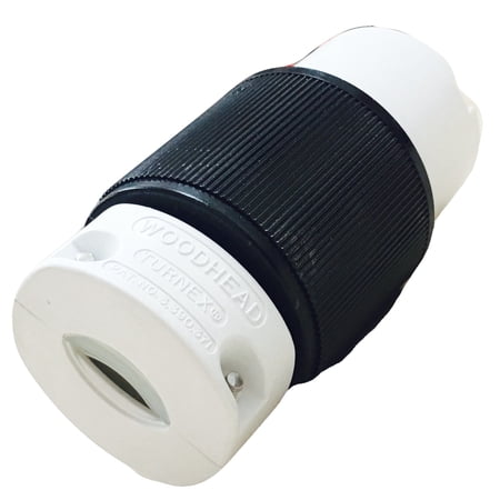 27T49 Safeway Connector with Locking Blade, 2 Pole/3 Wire, NEMA L7-20, 20A 277V, 1301450034