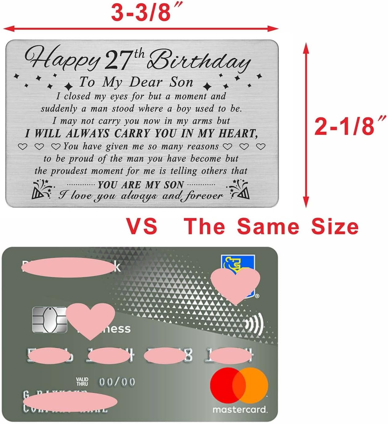 27Th Birthday Card For Son Happy Birthday Gifts For 27 Year Old Son