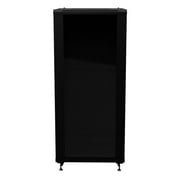 27U AV Rack Cabinet, 28 in depth, Cold-rolled Steel, Black