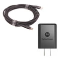 thumbnail image 1 of 27W Fast Home Charger Compatible With Motorola Moto G Play (2021,2023,2024,2026) - TurboPower PD 6ft TYPE-C Cable USB-C Power Adapter, 1 of 4