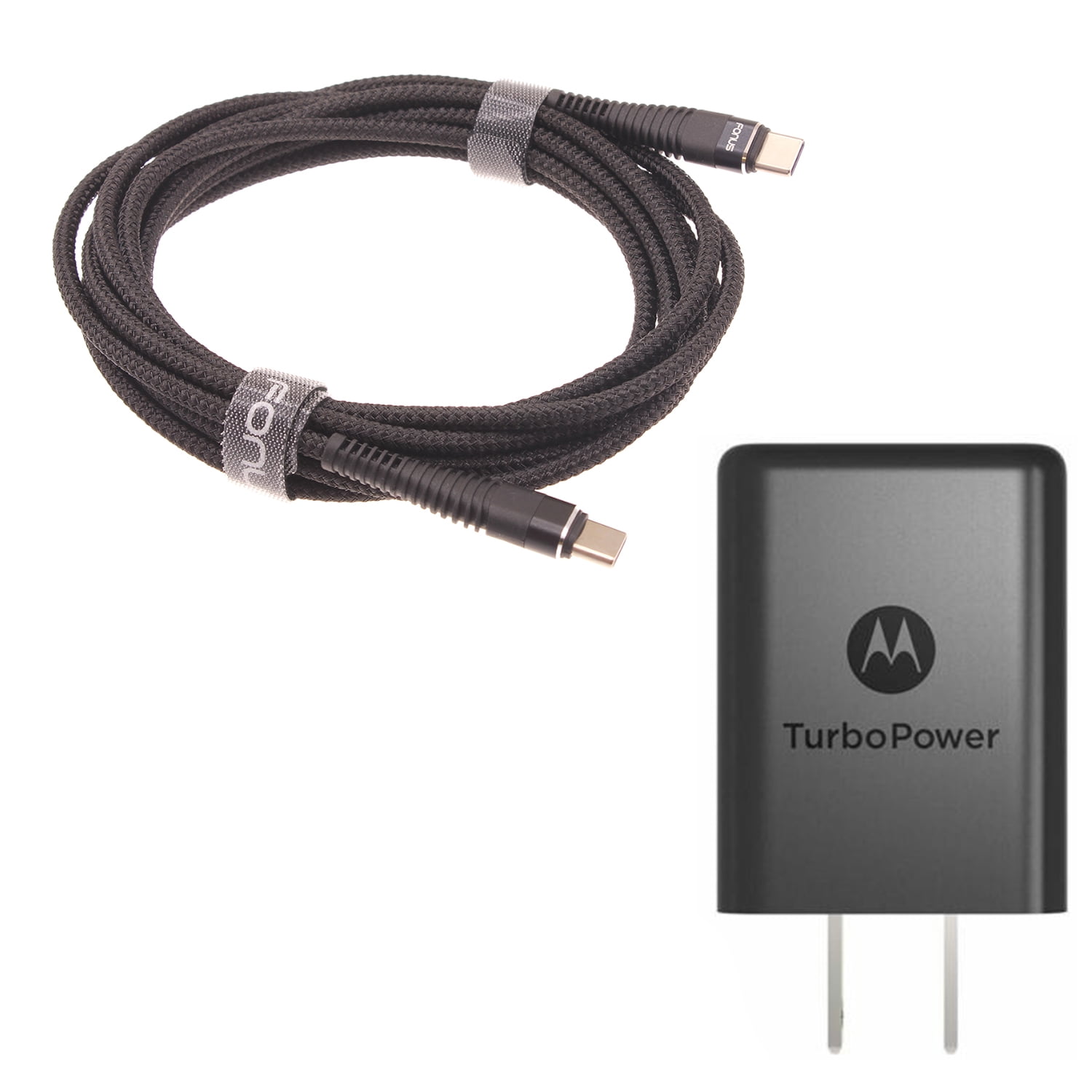 27W Fast Home Charger TurboPower PD for Motorola Razr Ultra (2025) - 6ft TYPE-C Cable USB-C Power Adapter Travel Wall