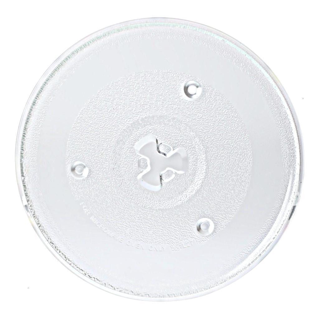 27cm Microwave Glass Turntable Tray Dishwasher Safe Replacement Plate for Microwave Accessories