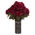 thumbnail image 1 of 27in. Hydrangea Artificial Plant in Decorative Planter, 1 of 2