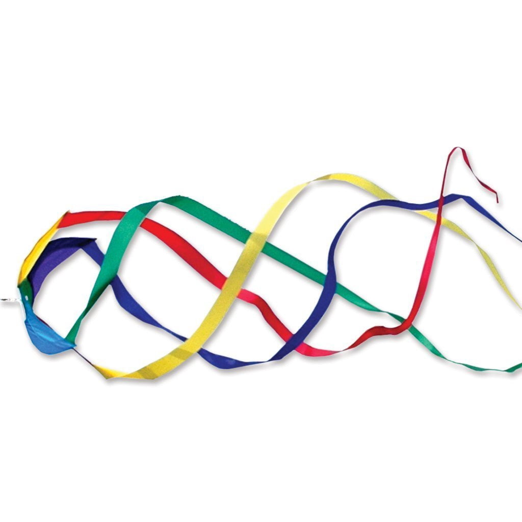 27in Rainbow Hypno Twister Kite Tail