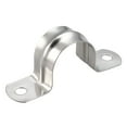 thumbnail image 1 of 27mm Rigid Pipe Strap, 304 Stainless Steel, 2 Holes Clamp, 20 Pcs, 1 of 3