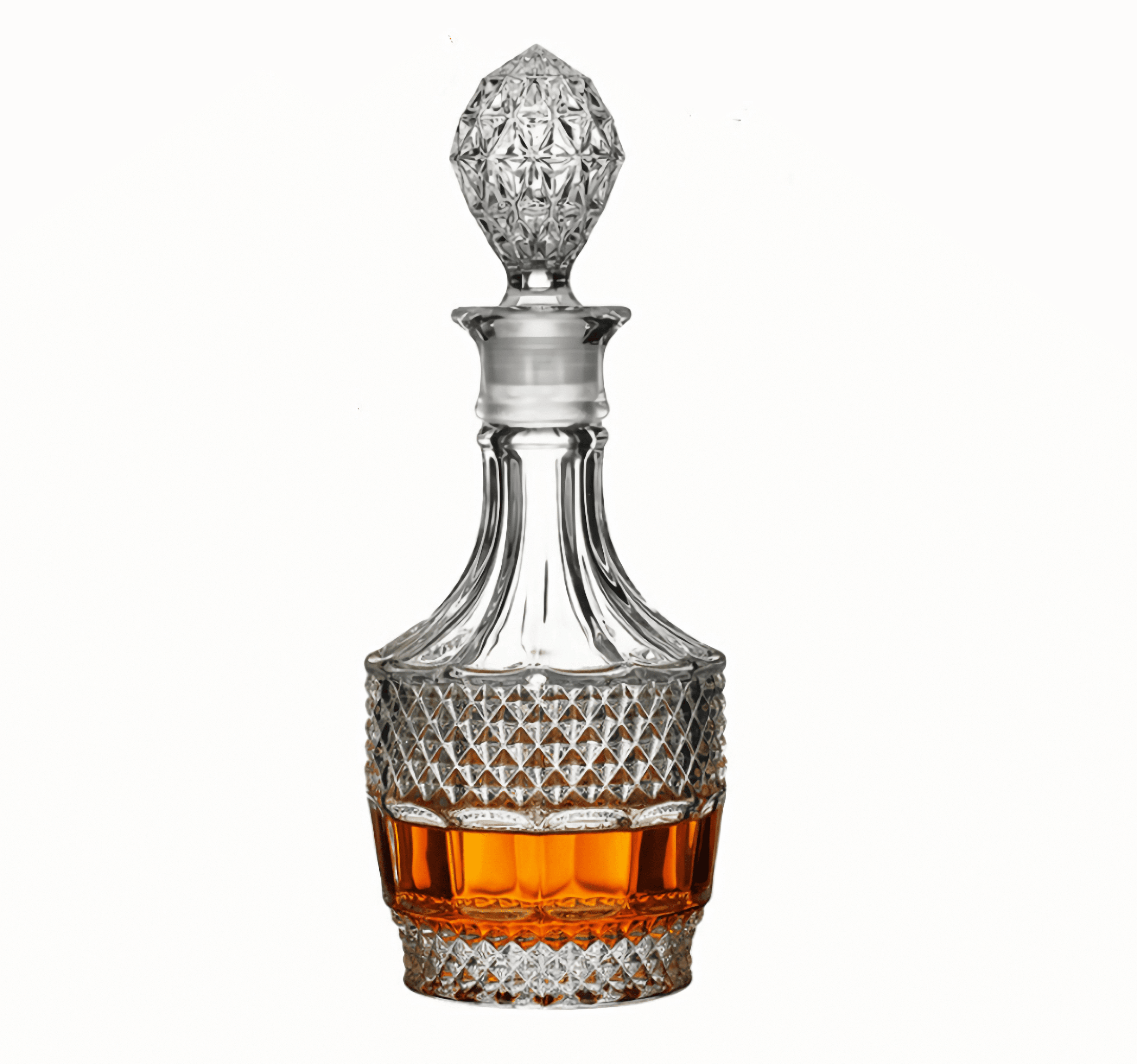 ウォーターフォード デキャンタ クリスタル　【45625575】 Amazon.com: Waterford Elegance Decanter Short Platinum Band