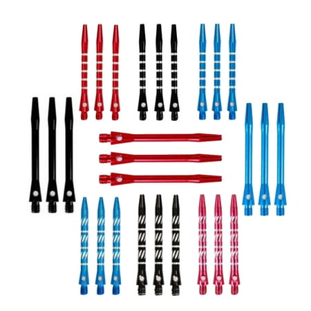 27pcs 4.5mm Aluminium Alloy Shafts Darts Accessories Metal Stems Alloy Pole Rod with Standard 2BA Screw Thread