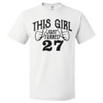 thumbnail image 1 of 27th Birthday Gift For 27 Year Old This Girl Turned 27 T Shirt Gift, 1 of 1