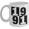 thumbnail image 1 of 27th Birthday Mug 1991 Year You Were Born Celebration Anniversary Year Your Kids Were Born for Relatives, Friends, Coworkers, Boss, His or Her Present Big 15oz Ceramic Cup, 1 of 5